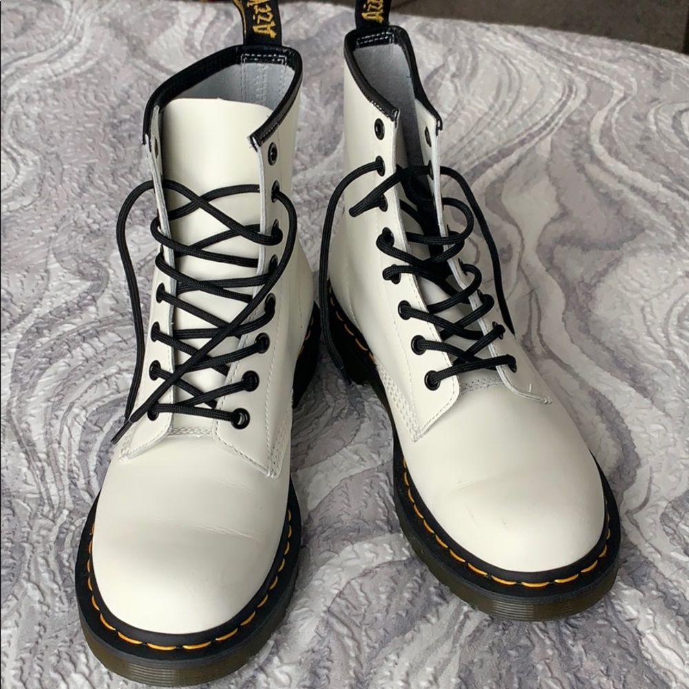 White Dr Martens